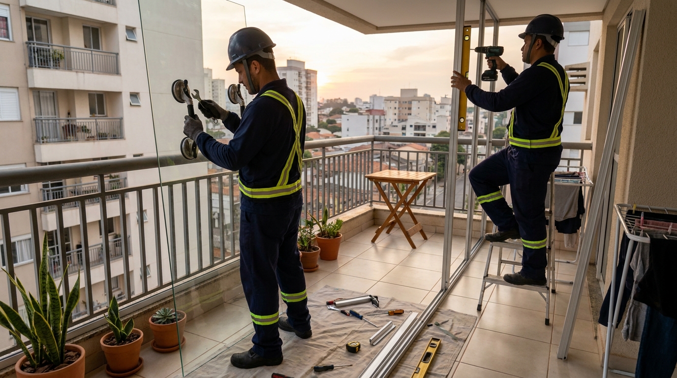 Divisórias em Vidro no Maracanã, Anápolis‑GO