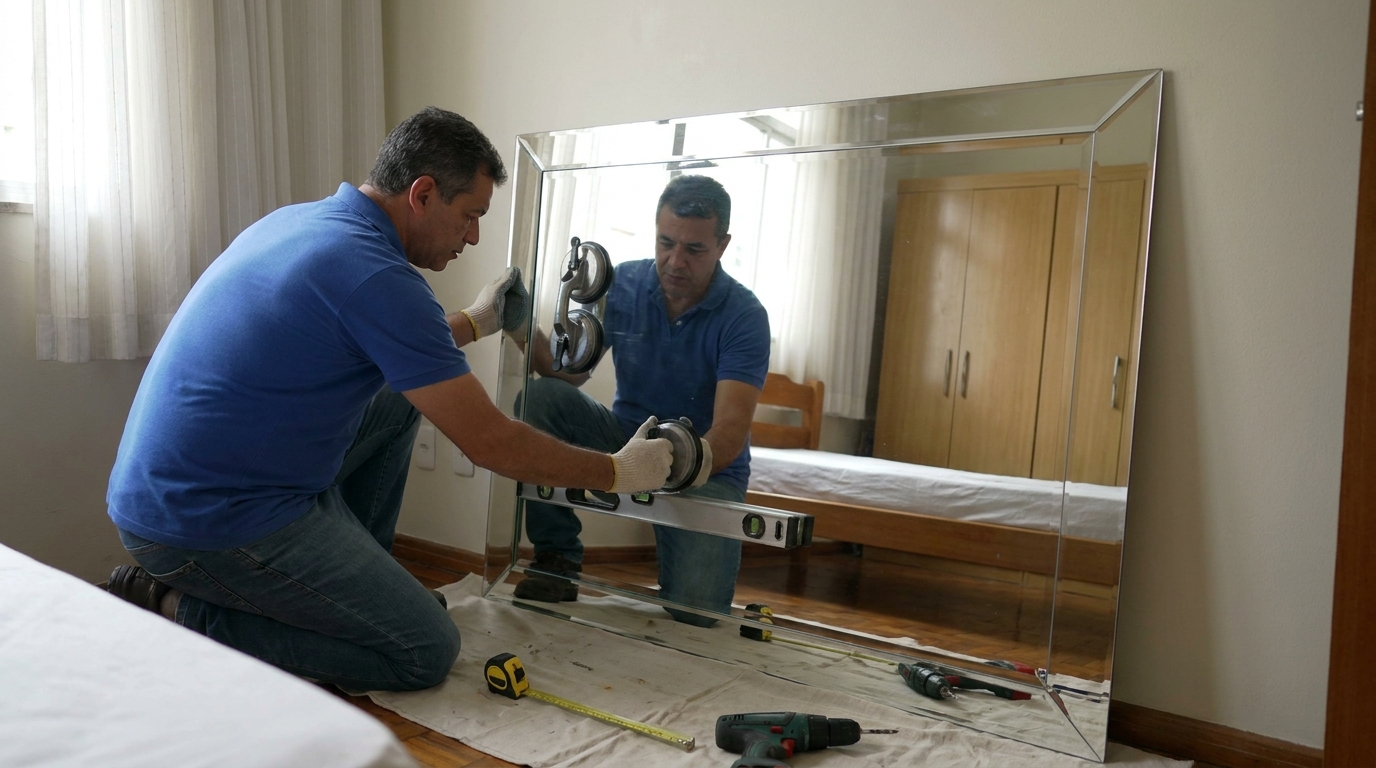 Espelhos para Ambientes Comerciais no Conjunto IAPC, Anápolis‑GO
