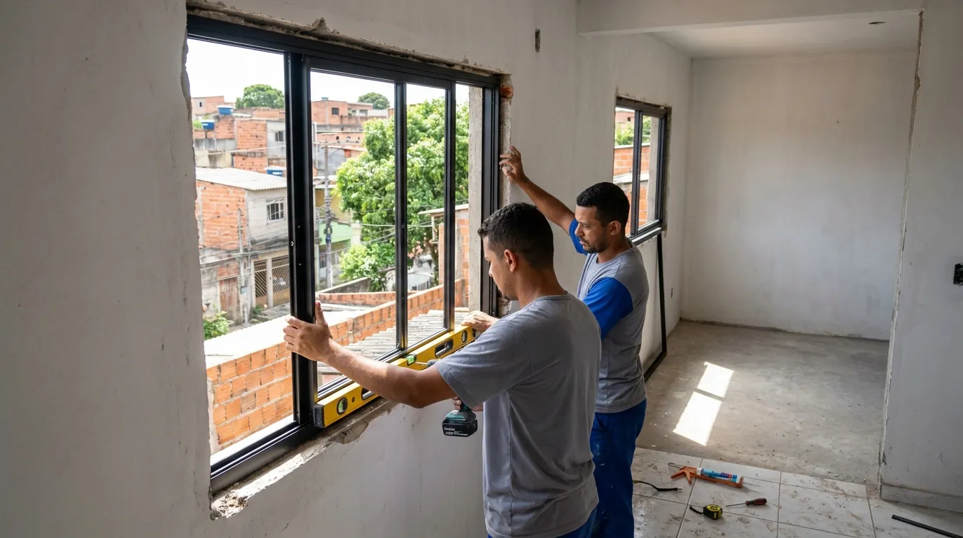 Produção de Portas e Janelas em Anápolis‑GO