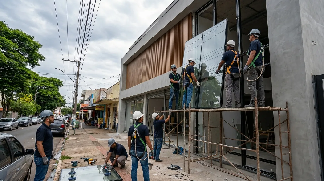 Fachada de Vidro na Boa Vista, Anápolis‑GO