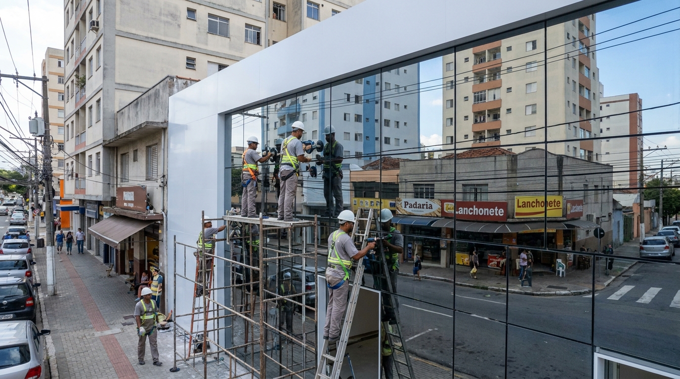 Fechamentos em Vidro no Maracanã, Anápolis‑GO