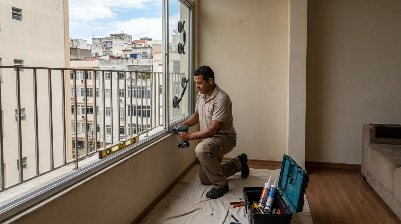 Troca de Painéis de Vidro em Anápolis‑GO