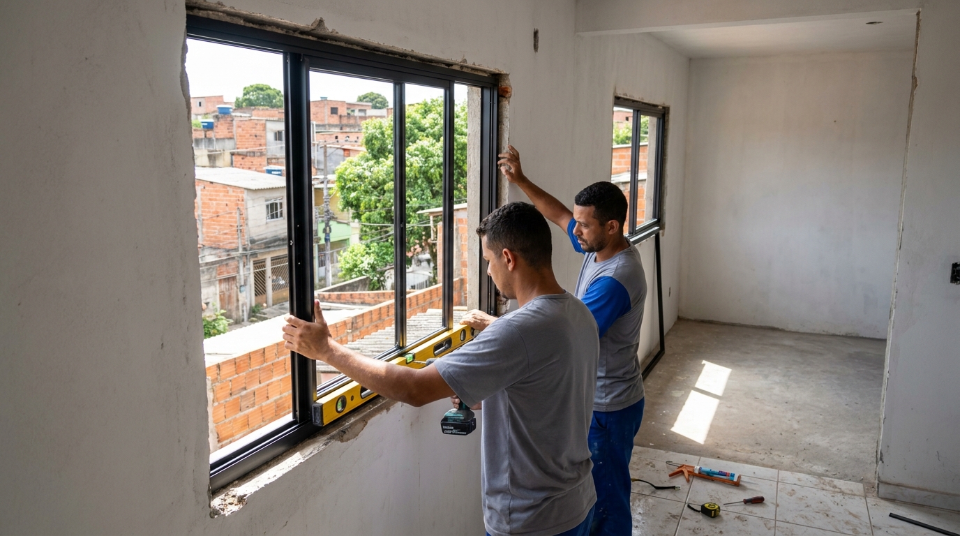 Produção de Portas e Janelas na Lapa, Anápolis‑GO
