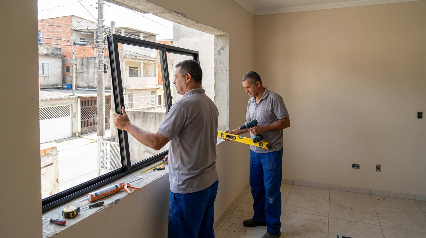 Esquadrias de Alumínio na Lapa, Anápolis‑GO