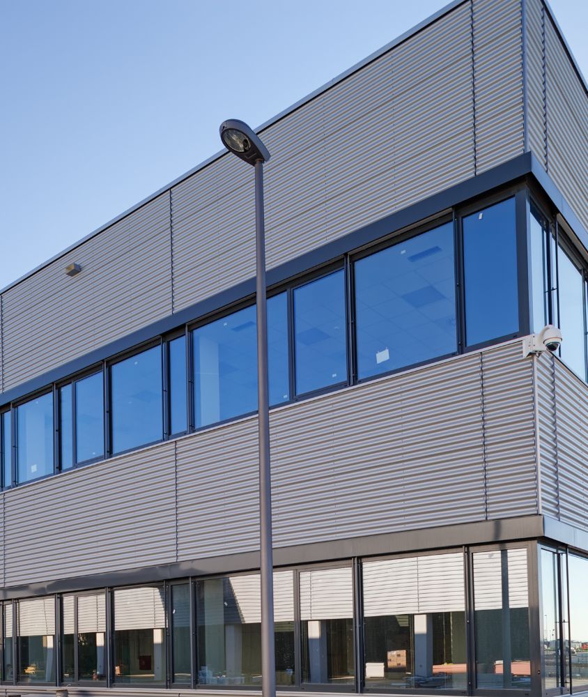 fachada de vidro em Anápolis